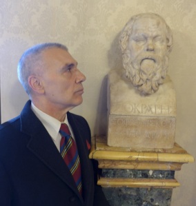 Giorgio Linguaglossa e Socrate