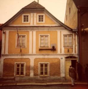 casa natale di Brezina a Počátky (1977)