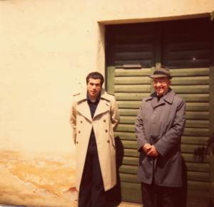 Incontro nel 1977 tra Sagredo e lo scultore Bohuslav Krula, che conobbe 20 enne Brezina nel 1928 a Tasov (Moravia)