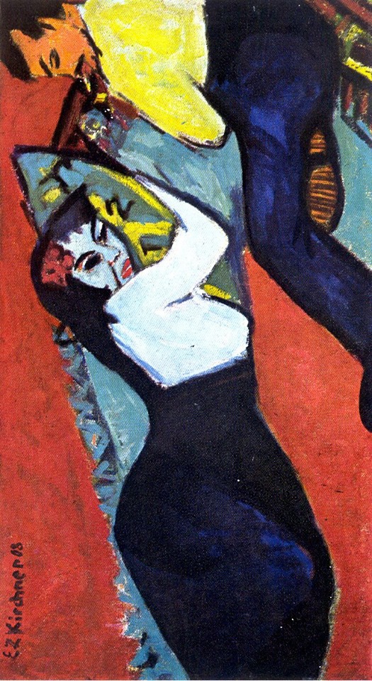 pittura Ernst Ludwig Kirchner, 1911