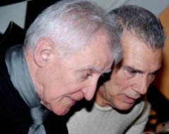 Alfredo De Palchi e Giorgio Linguaglossa, Roma, 2011