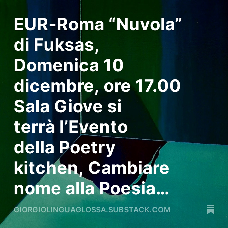 Eur Roma Nuvola di Fuksas Domenica 10 dicembre 2023