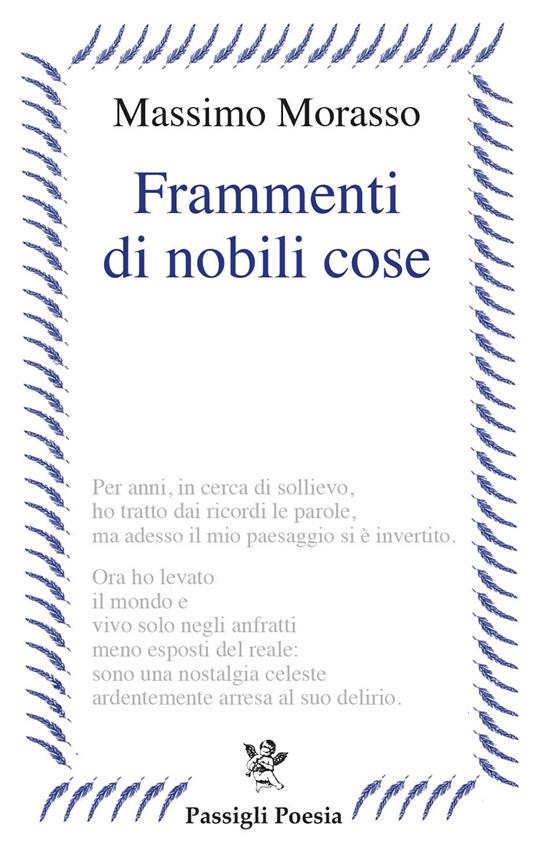 Massimo Morasso, Frammenti di nobili cose, cover
